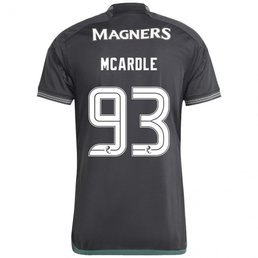 Niño Camiseta Sean Mcardle #93 Negro 2ª Equipación 2023/24 La Camisa México