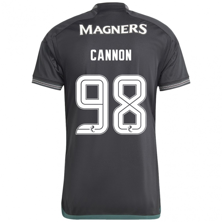 Niño Camiseta Aidan Cannon #98 Negro 2ª Equipación 2023/24 La Camisa México