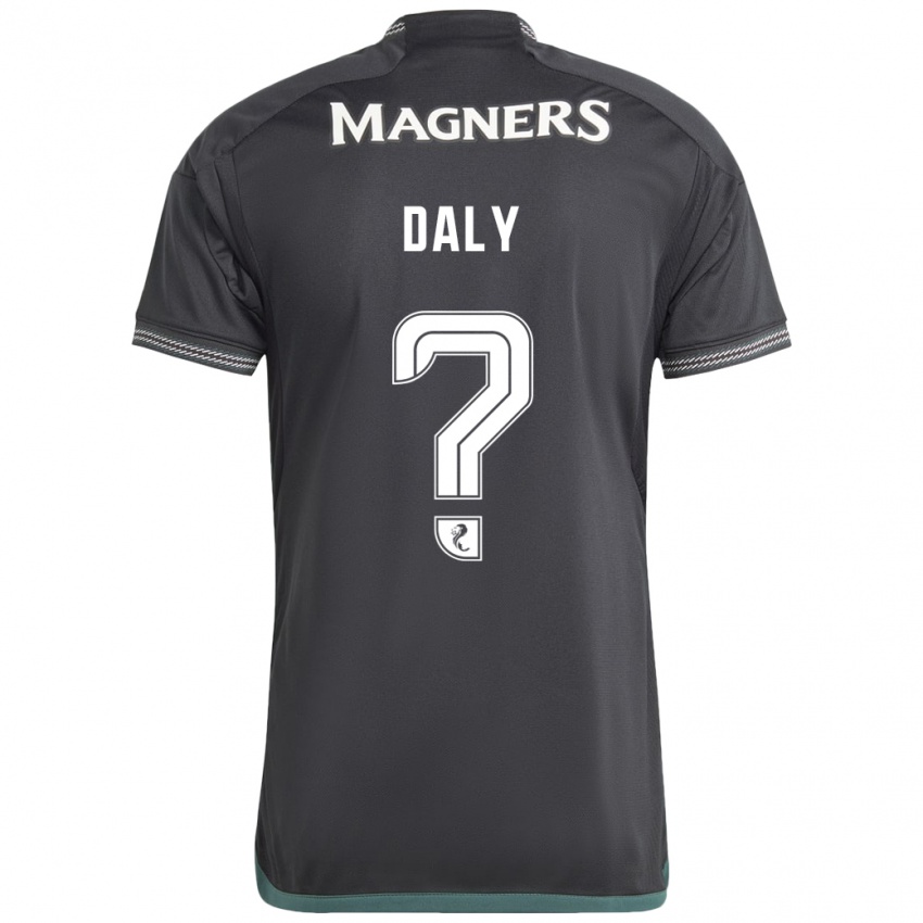 Niño Camiseta Kayden Daly #0 Negro 2ª Equipación 2023/24 La Camisa México