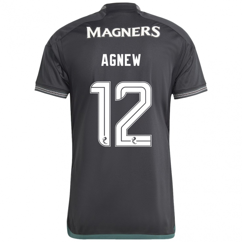 Niño Camiseta Murphy Agnew #12 Negro 2ª Equipación 2023/24 La Camisa México