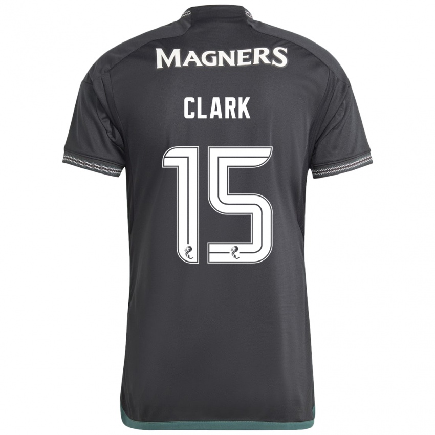 Niño Camiseta Kelly Clark #15 Negro 2ª Equipación 2023/24 La Camisa México