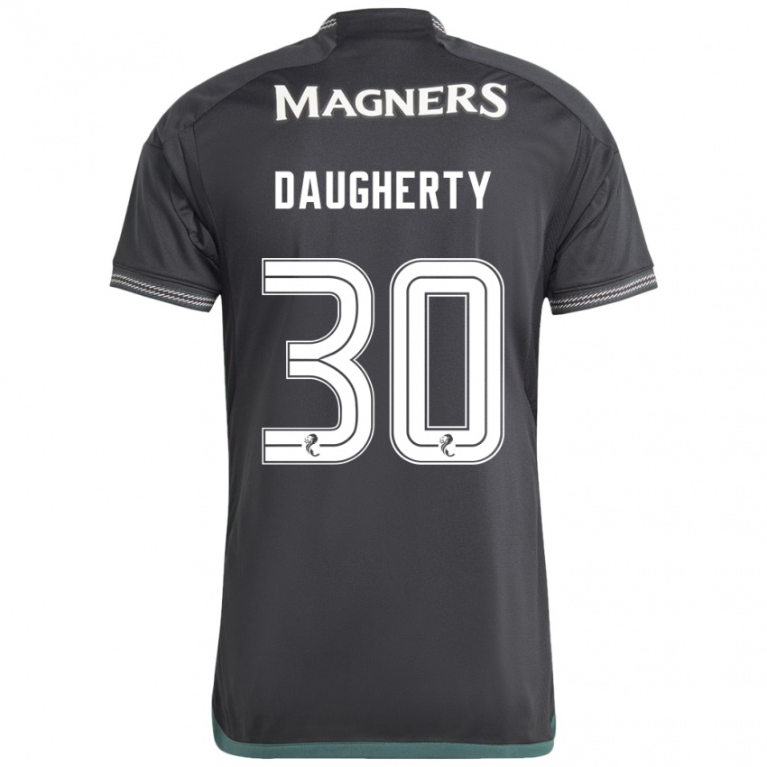 Niño Camiseta Kelsey Daugherty #30 Negro 2ª Equipación 2023/24 La Camisa México