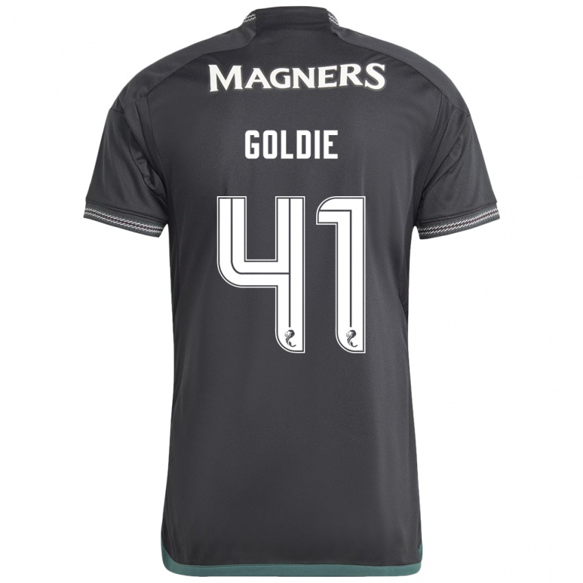 Niño Camiseta Clare Goldie #41 Negro 2ª Equipación 2023/24 La Camisa México