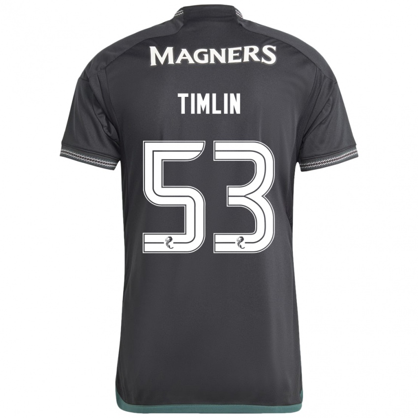 Niño Camiseta Sophie Timlin #53 Negro 2ª Equipación 2023/24 La Camisa México