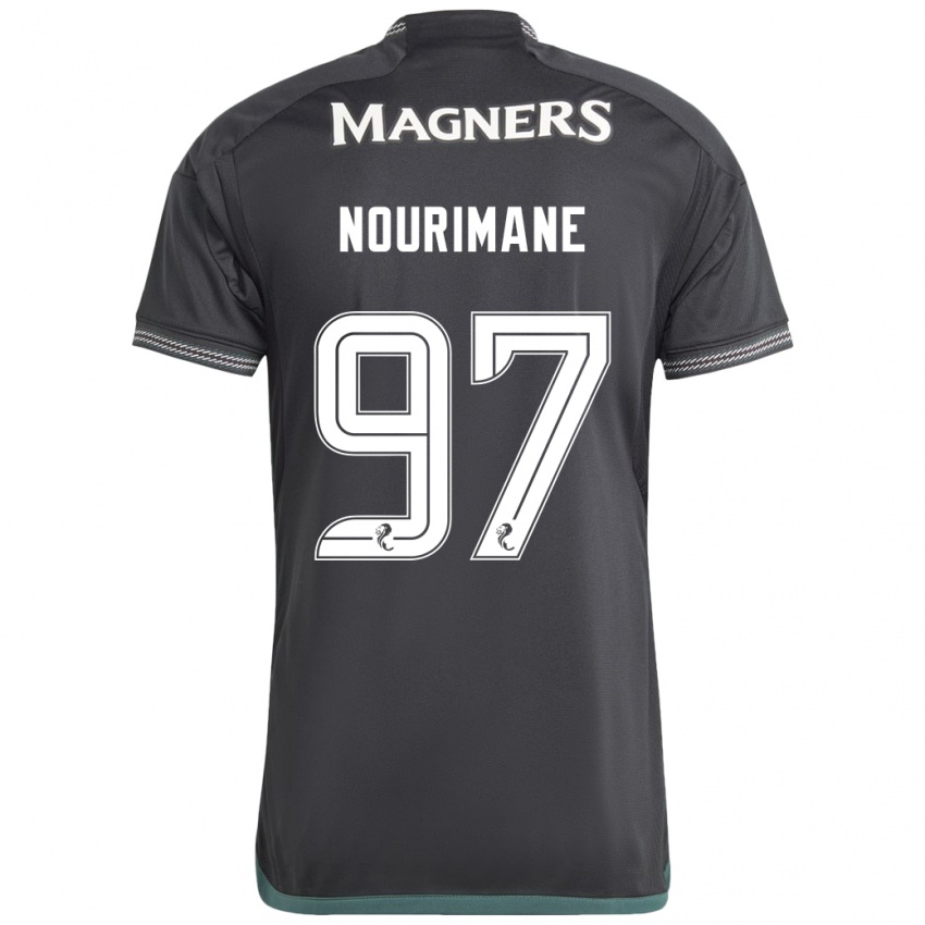 Niño Camiseta Addi Nourimane #97 Negro 2ª Equipación 2023/24 La Camisa México