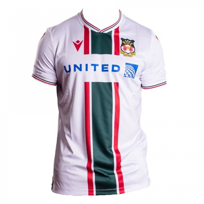 Niño Camiseta Keren Allen #22 Blanco 2ª Equipación 2023/24 La Camisa México