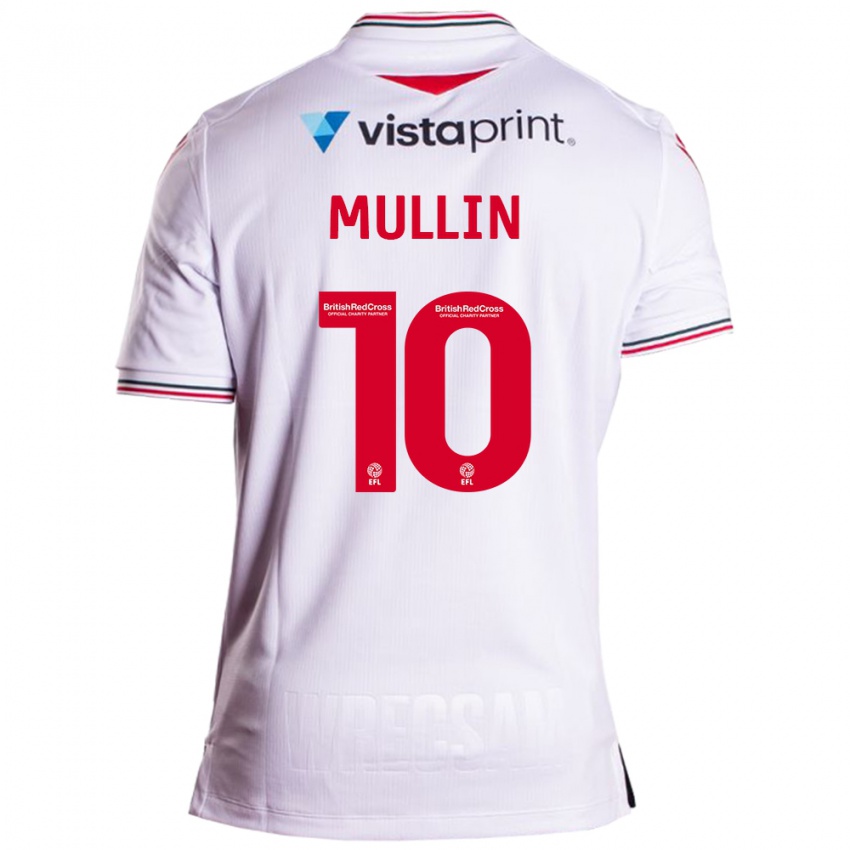 Niño Camiseta Paul Mullin #10 Blanco 2ª Equipación 2023/24 La Camisa México