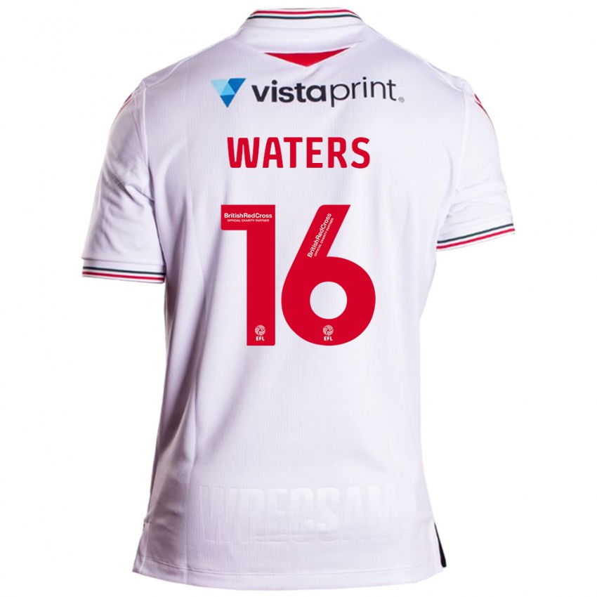 Niño Camiseta Billy Waters #16 Blanco 2ª Equipación 2023/24 La Camisa México