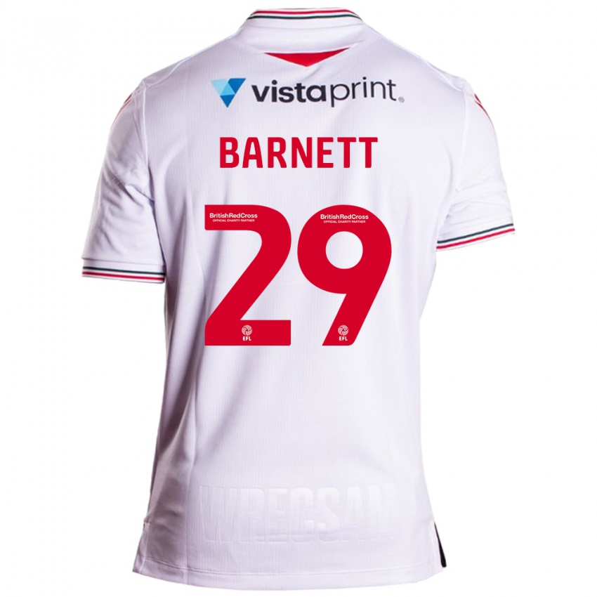 Niño Camiseta Ryan Barnett #29 Blanco 2ª Equipación 2023/24 La Camisa México