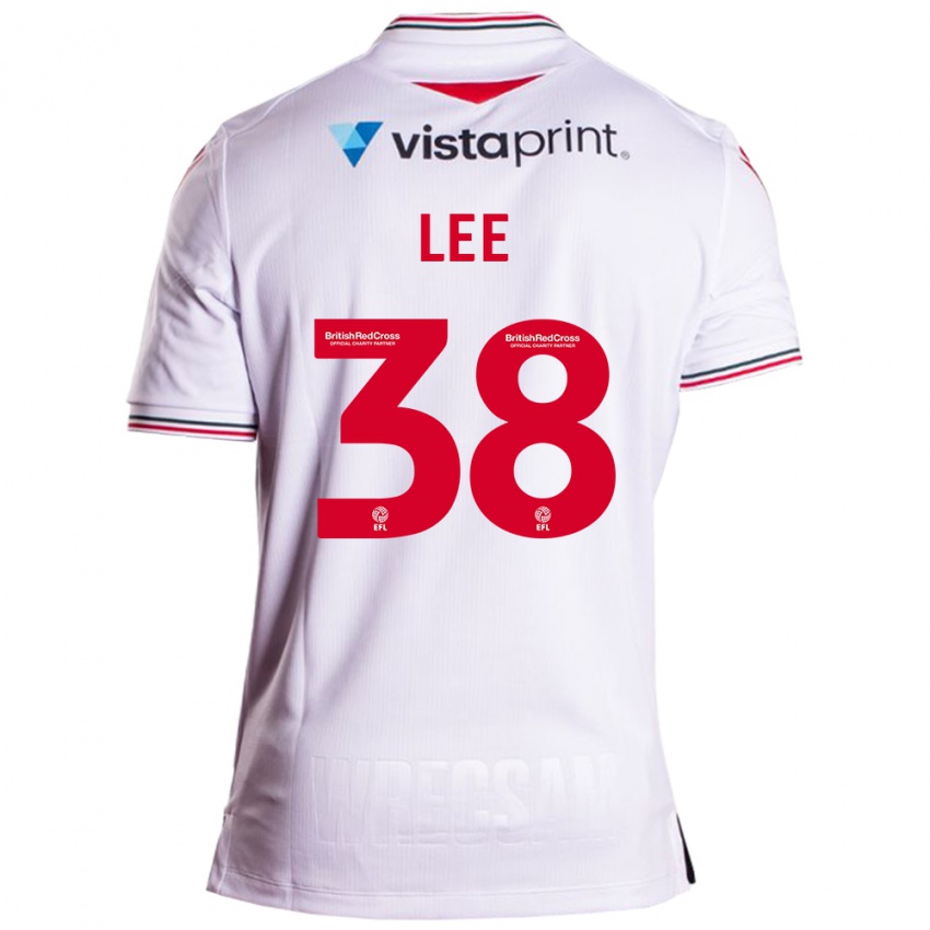 Niño Camiseta Elliot Lee #38 Blanco 2ª Equipación 2023/24 La Camisa México