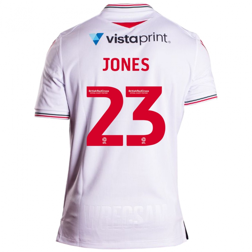 Niño Camiseta Ruby Jones #23 Blanco 2ª Equipación 2023/24 La Camisa México