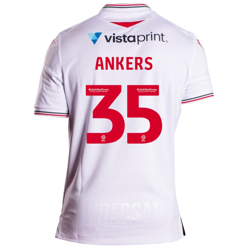 Niño Camiseta Chloe Ankers #35 Blanco 2ª Equipación 2023/24 La Camisa México