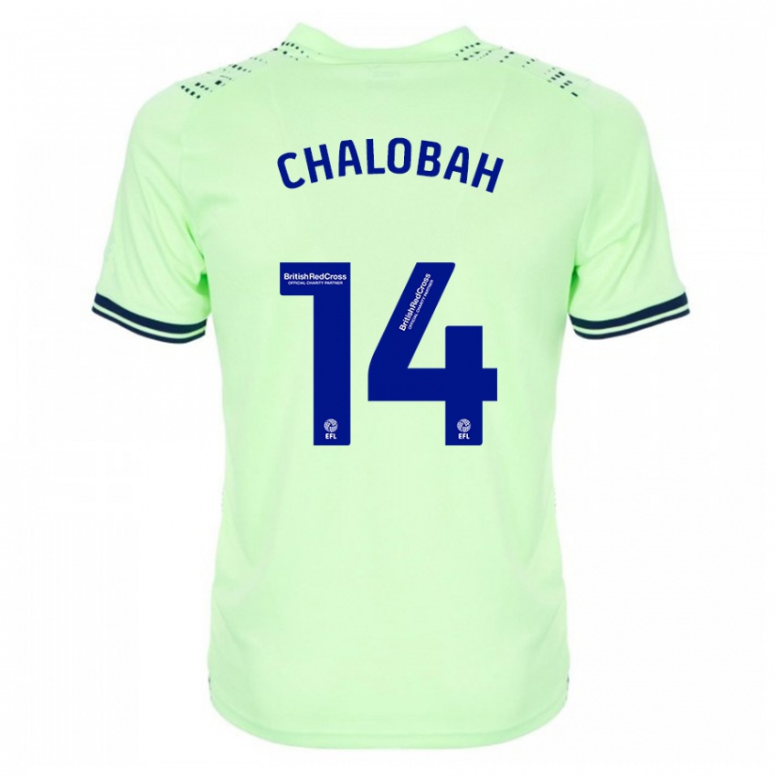 Niño Camiseta Nathaniel Chalobah #14 Armada 2ª Equipación 2023/24 La Camisa México