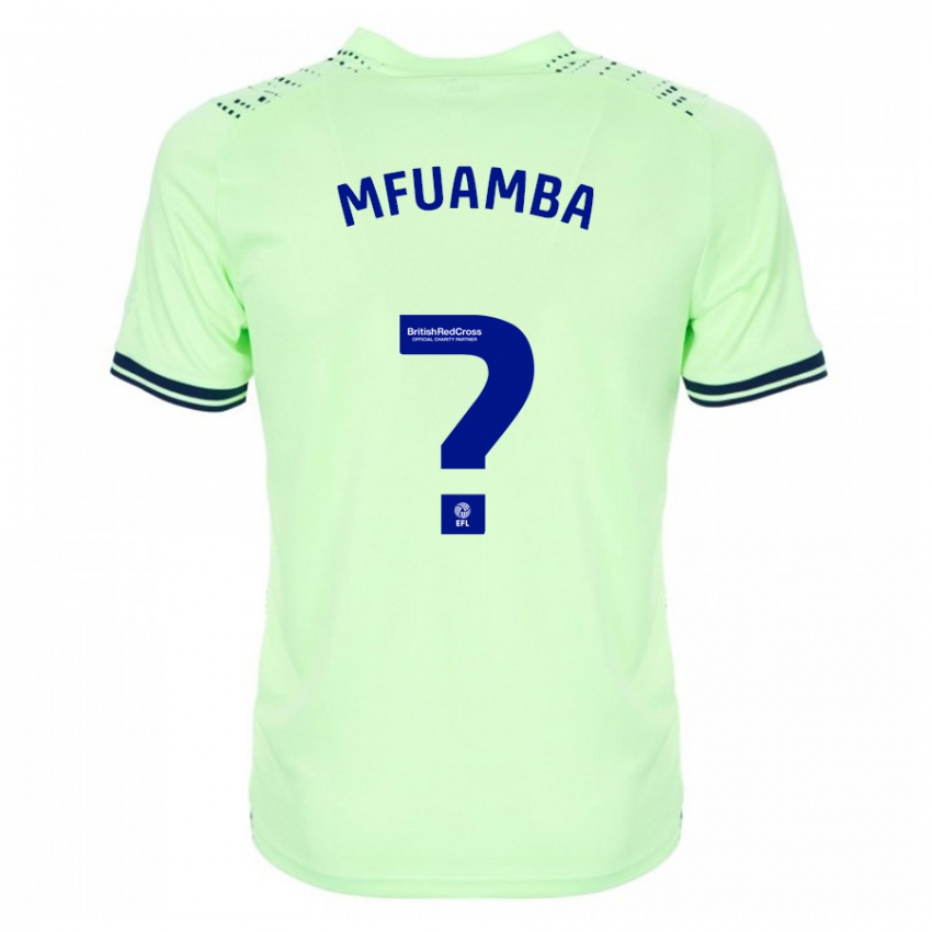 Niño Camiseta Kevin Mfuamba #0 Armada 2ª Equipación 2023/24 La Camisa México