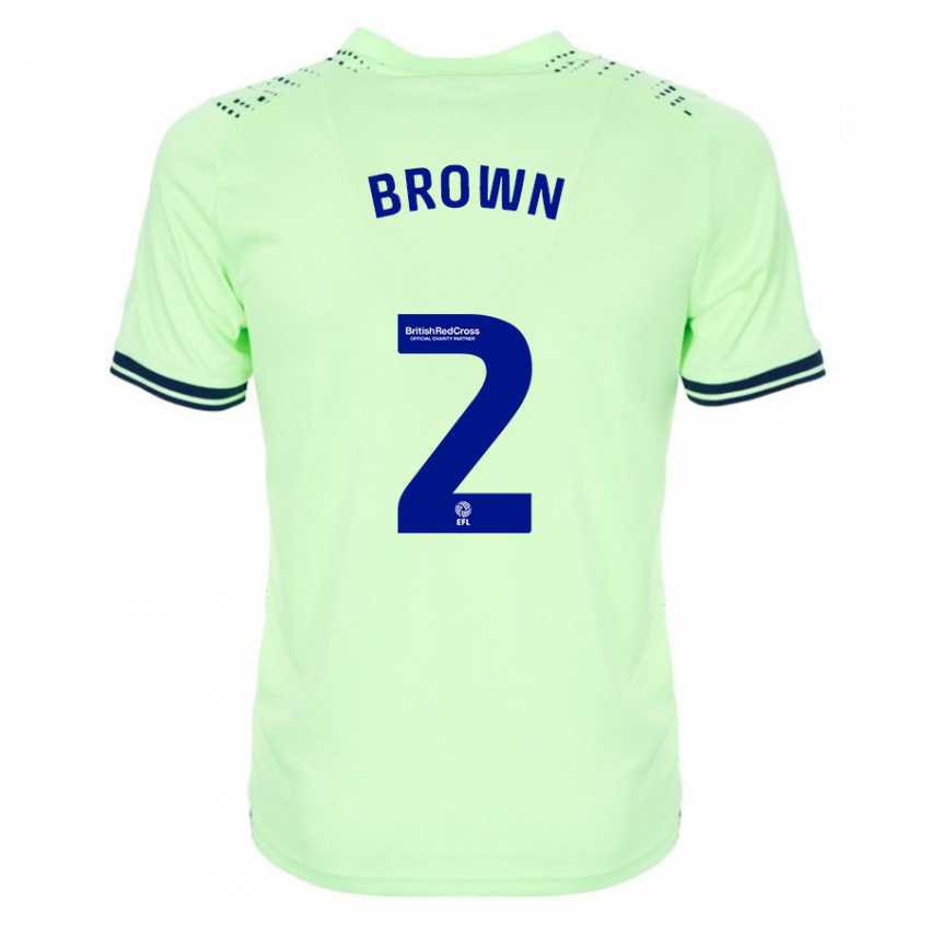 Niño Camiseta Ashlee Brown #2 Armada 2ª Equipación 2023/24 La Camisa México