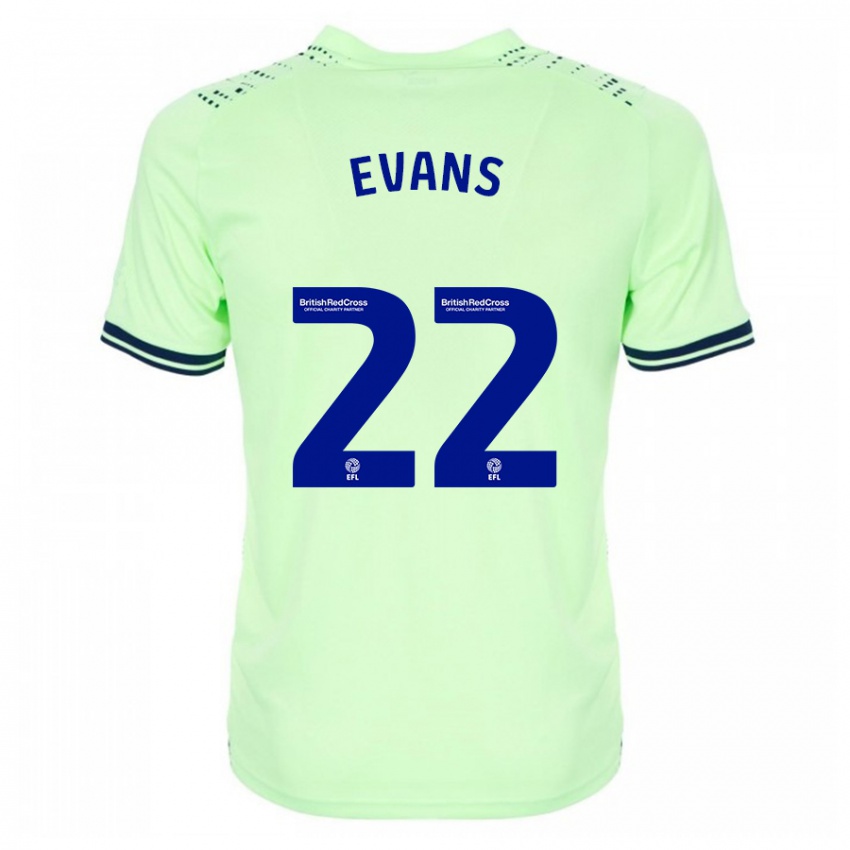 Niño Camiseta Kate Evans #22 Armada 2ª Equipación 2023/24 La Camisa México