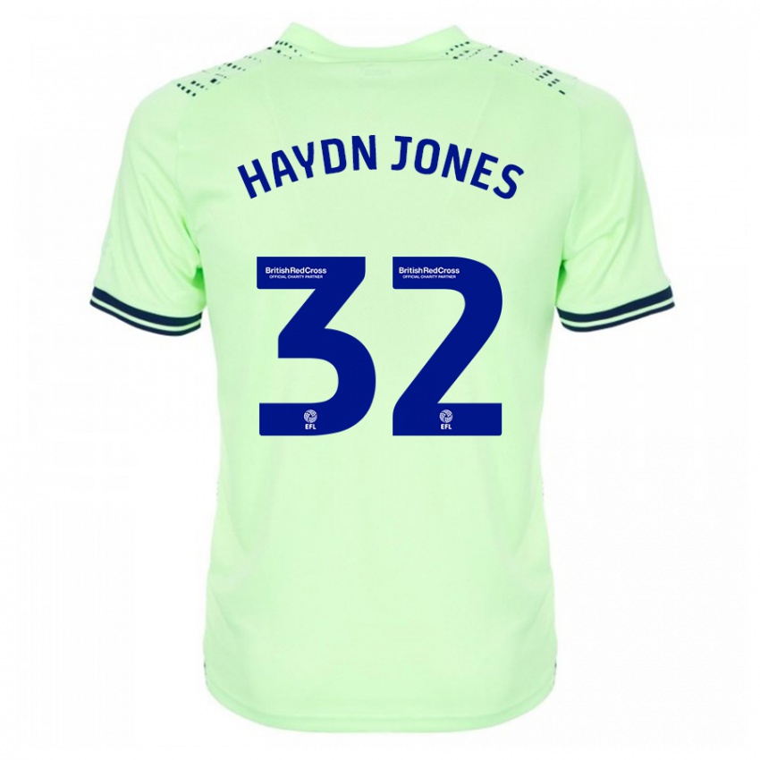 Niño Camiseta Mackenzie Haydn-Jones #32 Armada 2ª Equipación 2023/24 La Camisa México