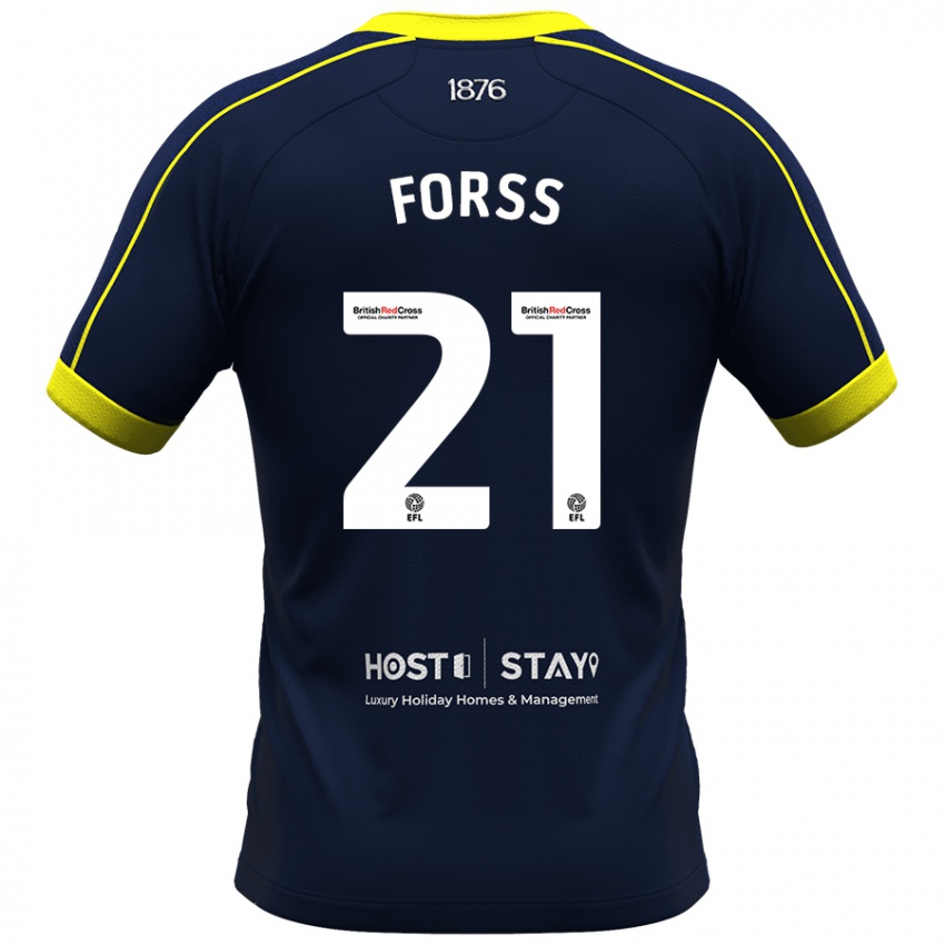 Niño Camiseta Marcus Forss #21 Armada 2ª Equipación 2023/24 La Camisa México