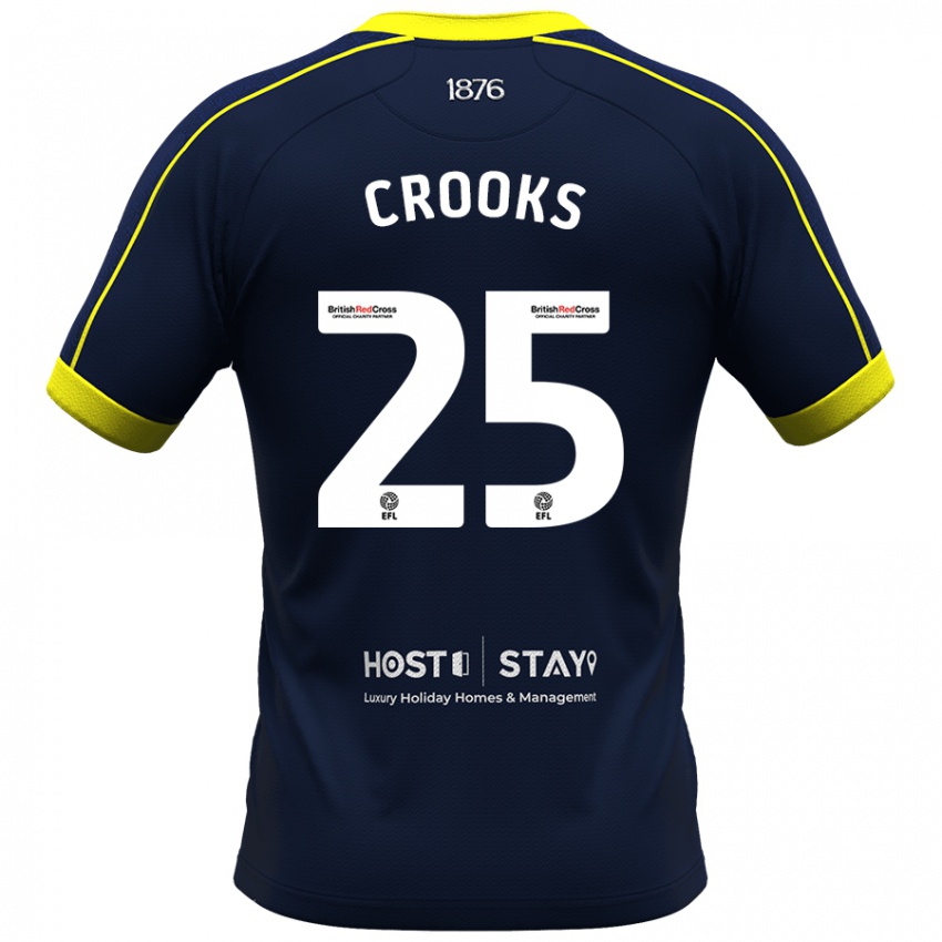 Niño Camiseta Matt Crooks #25 Armada 2ª Equipación 2023/24 La Camisa México