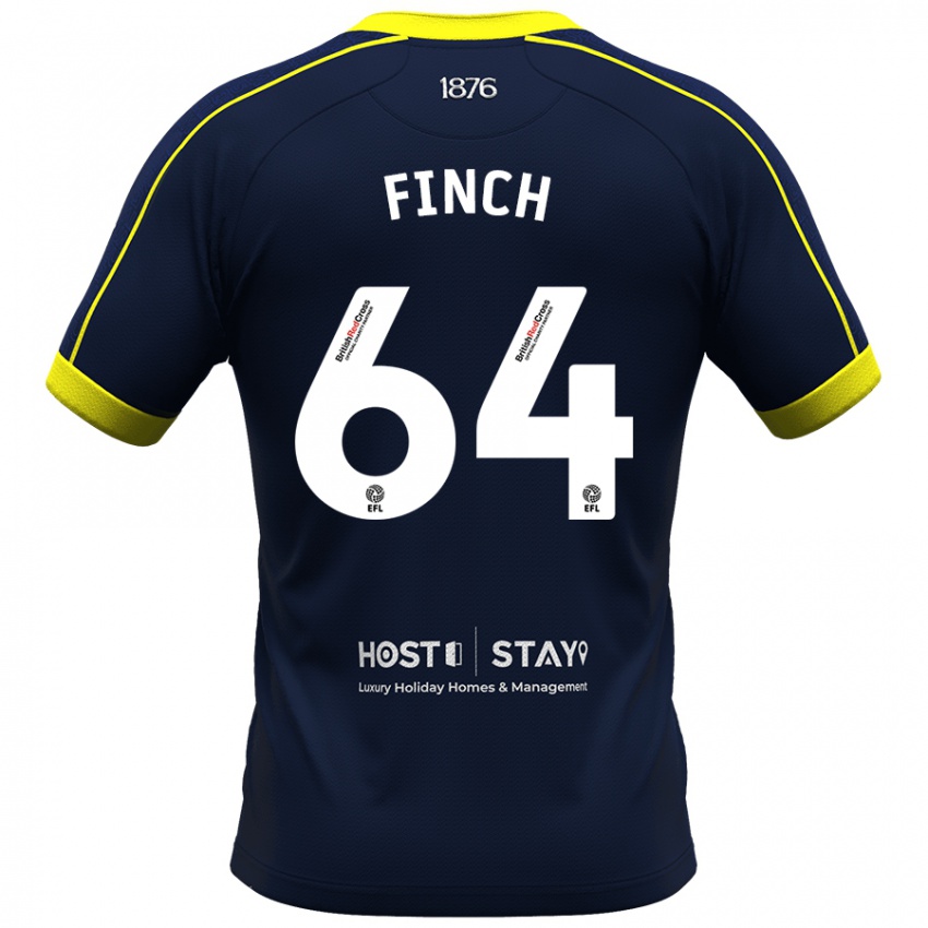 Niño Camiseta Sonny Finch #64 Armada 2ª Equipación 2023/24 La Camisa México