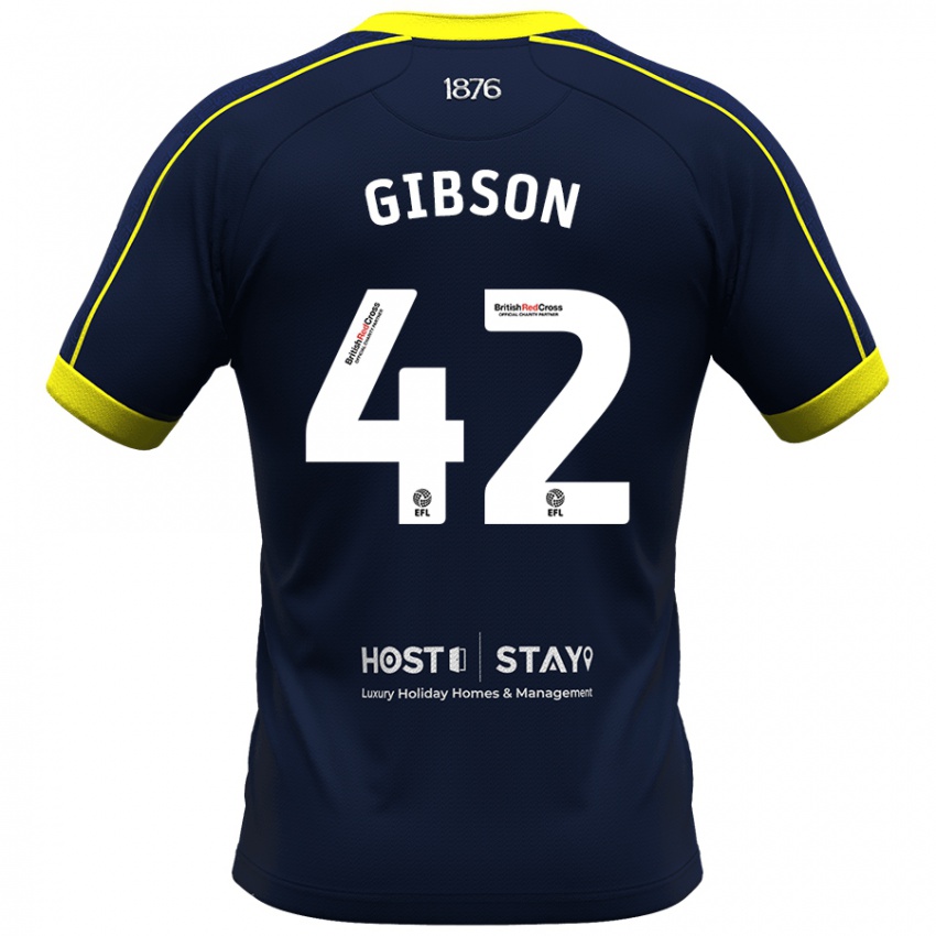 Niño Camiseta Joseph Gibson #42 Armada 2ª Equipación 2023/24 La Camisa México