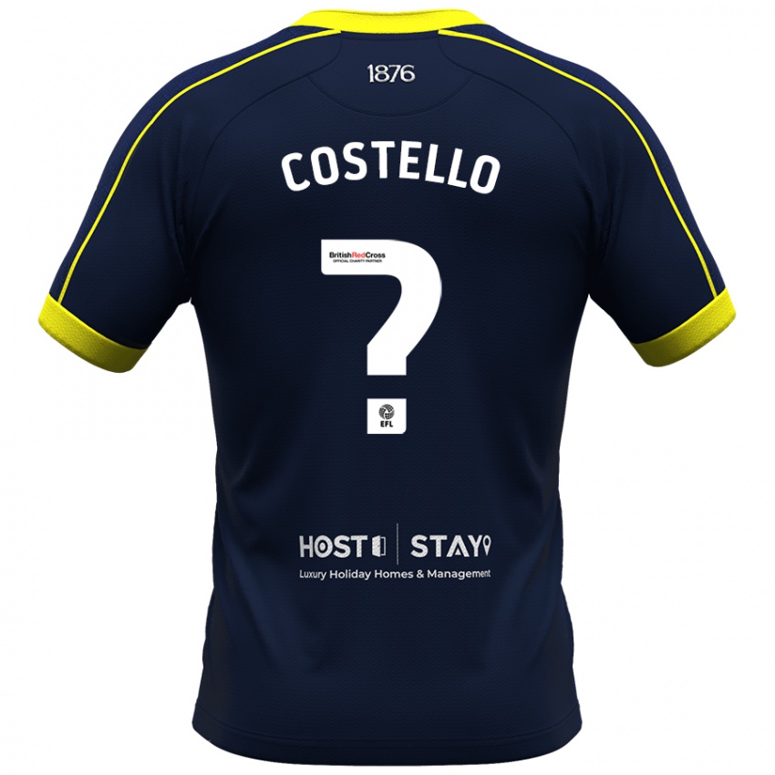 Niño Camiseta Jd Costello #0 Armada 2ª Equipación 2023/24 La Camisa México