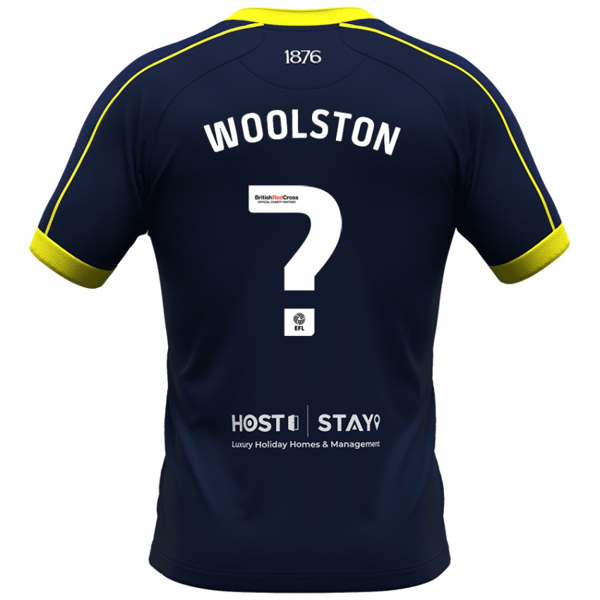 Niño Camiseta Luke Woolston #0 Armada 2ª Equipación 2023/24 La Camisa México