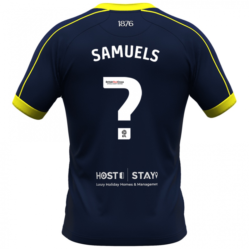 Niño Camiseta Oliver Samuels #0 Armada 2ª Equipación 2023/24 La Camisa México