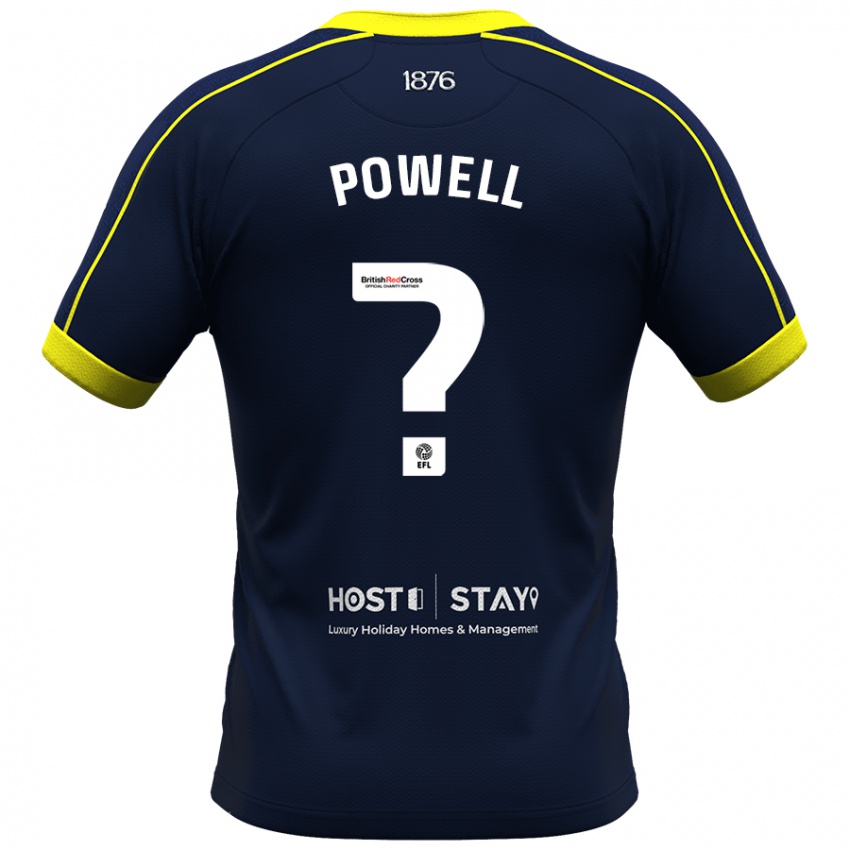 Niño Camiseta Rio Patterson-Powell #0 Armada 2ª Equipación 2023/24 La Camisa México