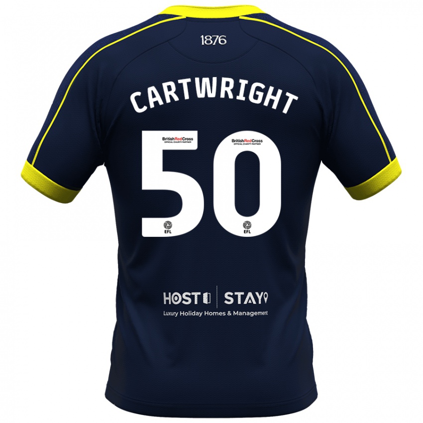 Niño Camiseta Fin Cartwright #50 Armada 2ª Equipación 2023/24 La Camisa México