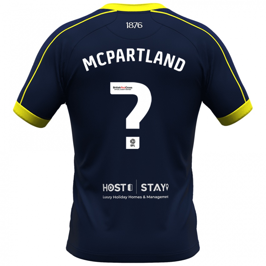 Niño Camiseta Will Mcpartland #0 Armada 2ª Equipación 2023/24 La Camisa México