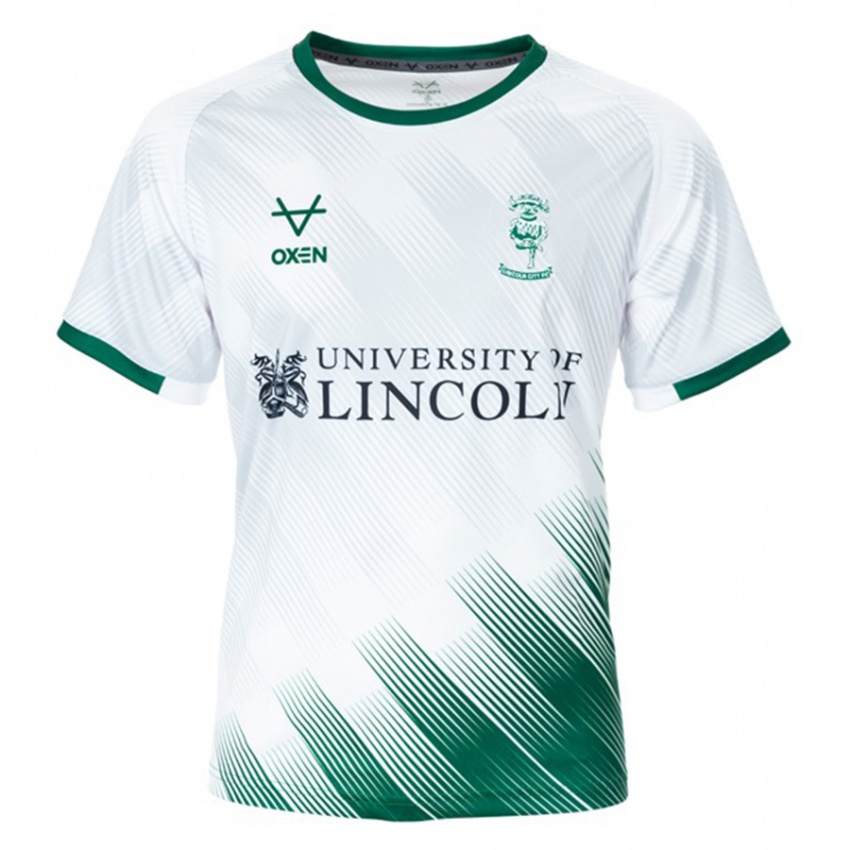 Niño Camiseta Lucy Farrow #0 Blanco 2ª Equipación 2023/24 La Camisa México