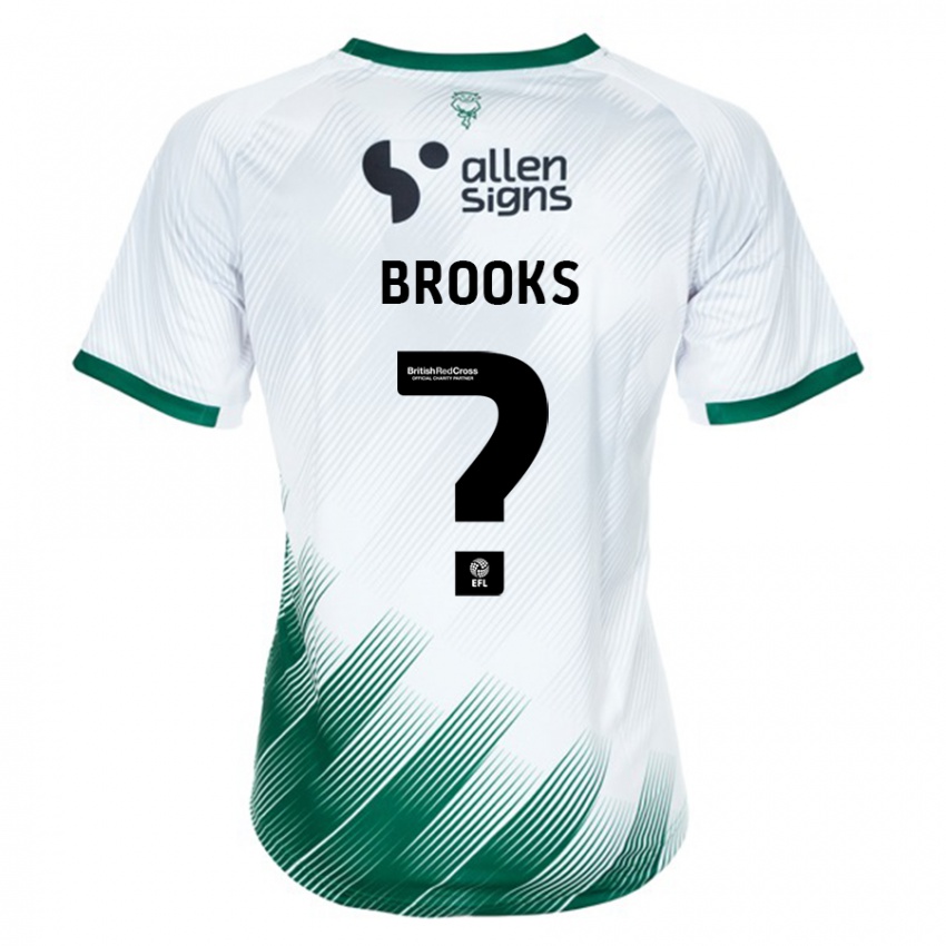 Niño Camiseta Billy Brooks #0 Blanco 2ª Equipación 2023/24 La Camisa México