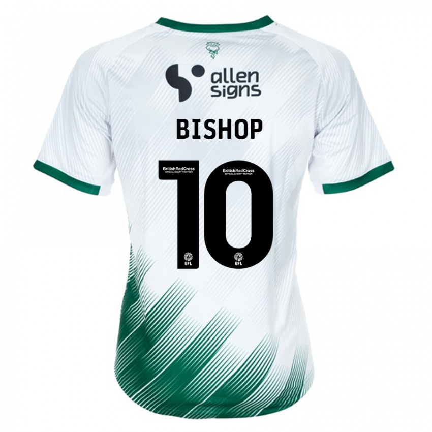 Niño Camiseta Teddy Bishop #10 Blanco 2ª Equipación 2023/24 La Camisa México