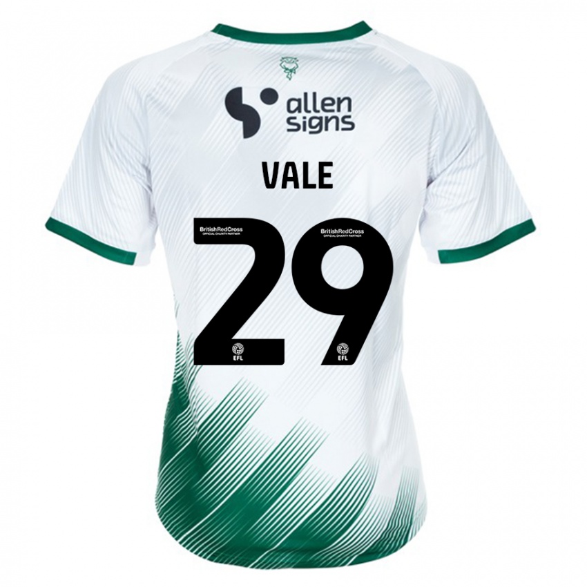 Niño Camiseta Jack Vale #29 Blanco 2ª Equipación 2023/24 La Camisa México