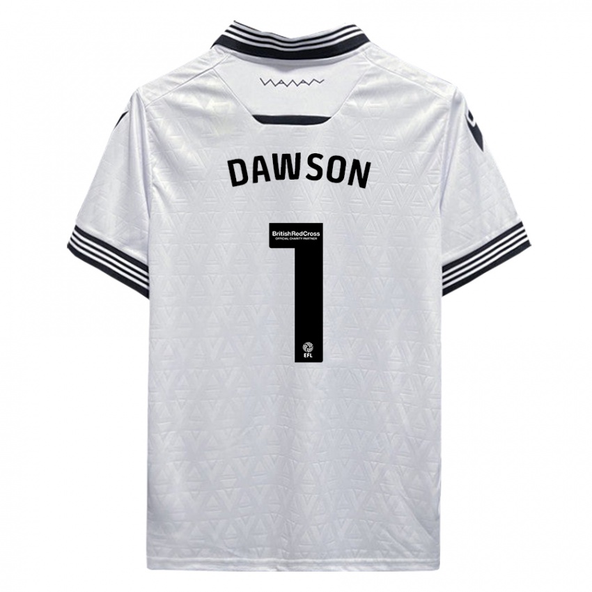 Niño Camiseta Cameron Dawson #1 Blanco 2ª Equipación 2023/24 La Camisa México