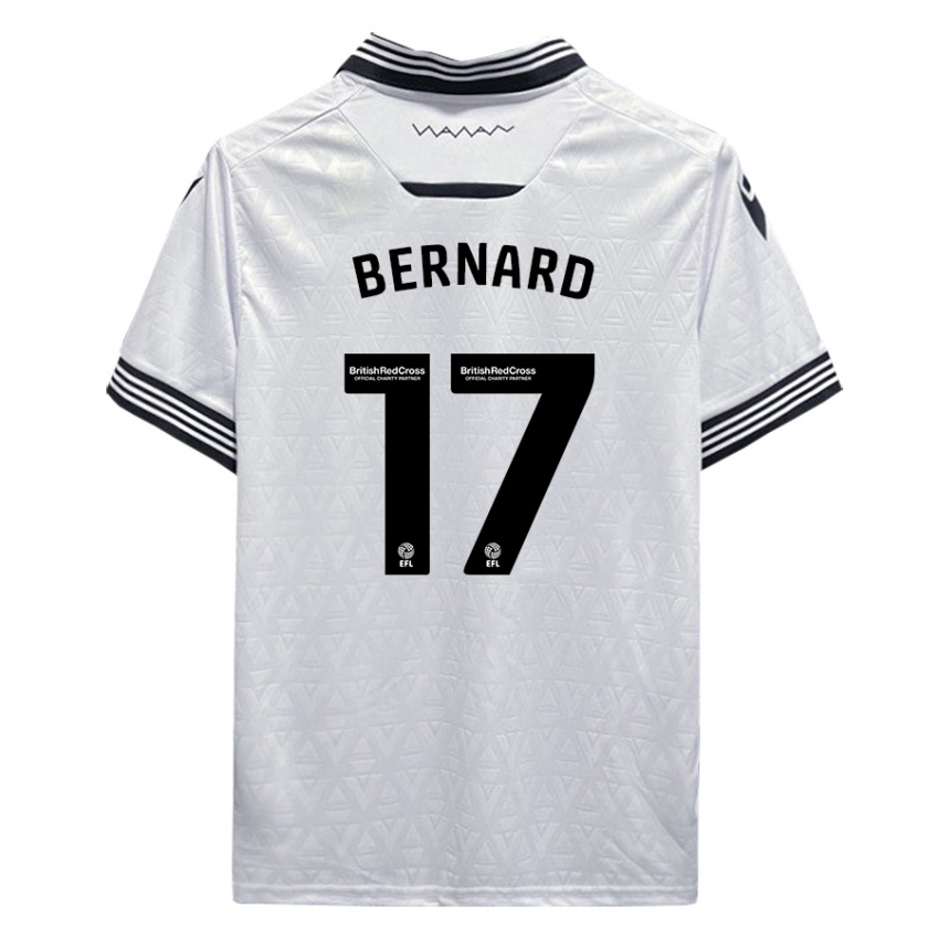 Niño Camiseta Di'shon Bernard #17 Blanco 2ª Equipación 2023/24 La Camisa México