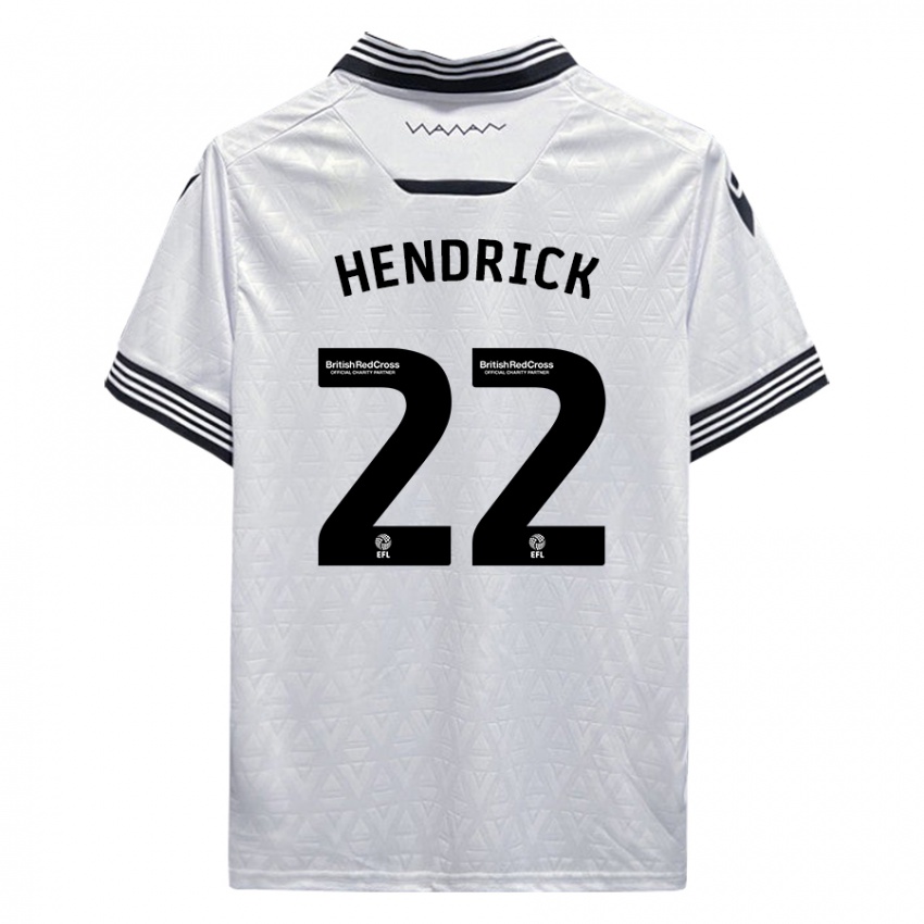 Niño Camiseta Jeff Hendrick #22 Blanco 2ª Equipación 2023/24 La Camisa México