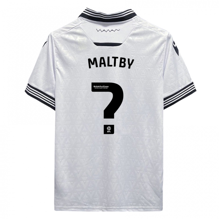 Niño Camiseta Mackenzie Maltby #0 Blanco 2ª Equipación 2023/24 La Camisa México