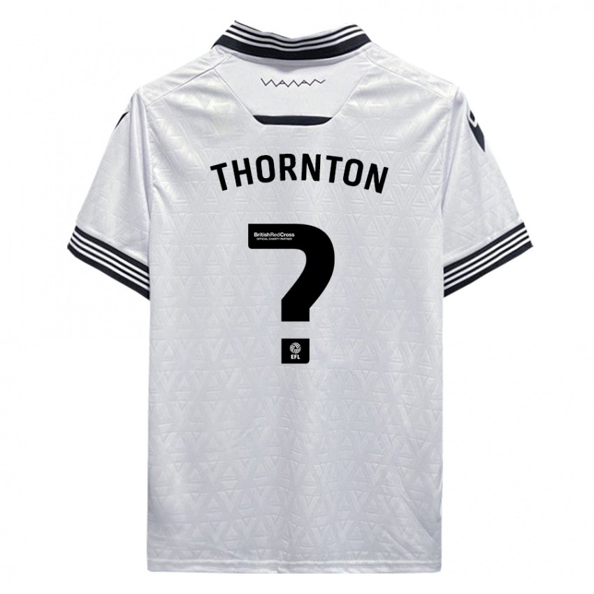 Niño Camiseta Jarvis Thornton #0 Blanco 2ª Equipación 2023/24 La Camisa México