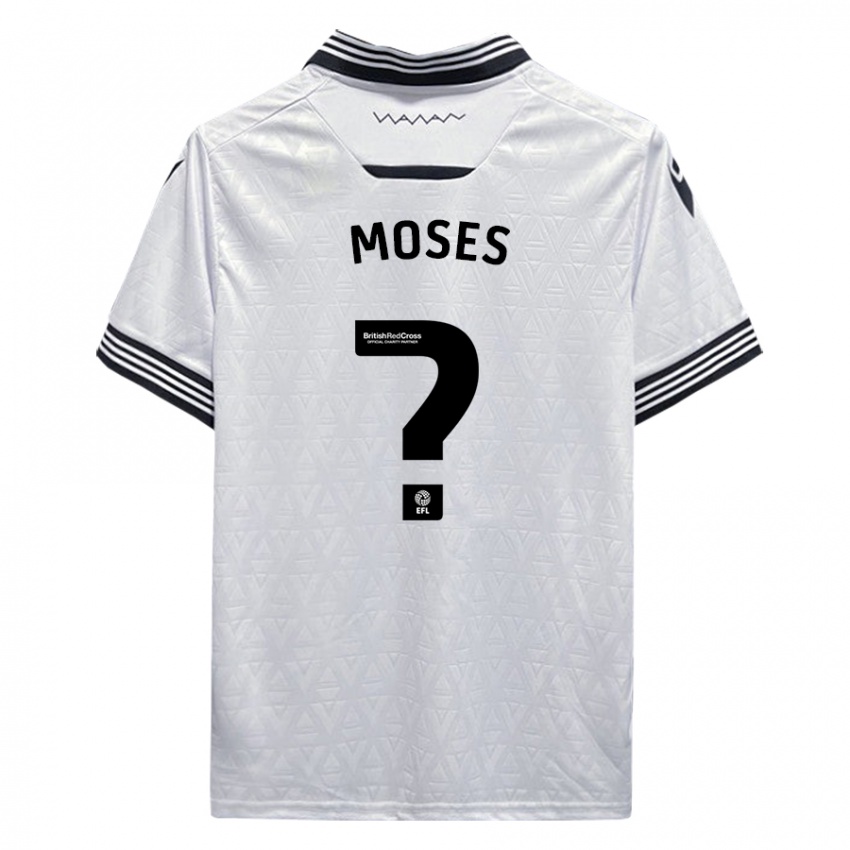 Niño Camiseta Devlan Moses #0 Blanco 2ª Equipación 2023/24 La Camisa México