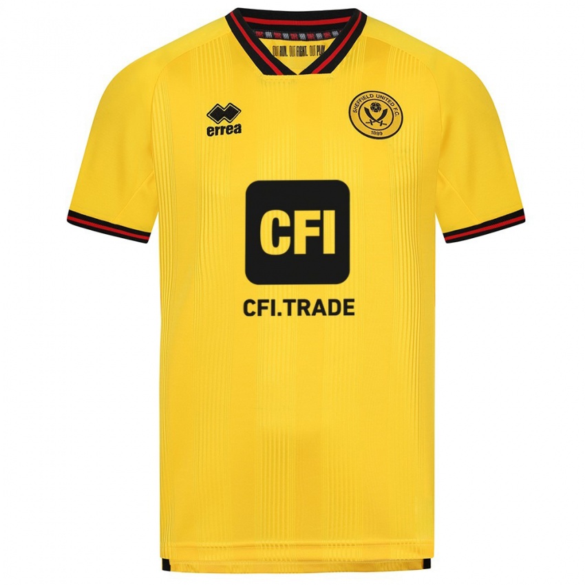 Niño Camiseta Olivia Jane Page #13 Amarillo 2ª Equipación 2023/24 La Camisa México