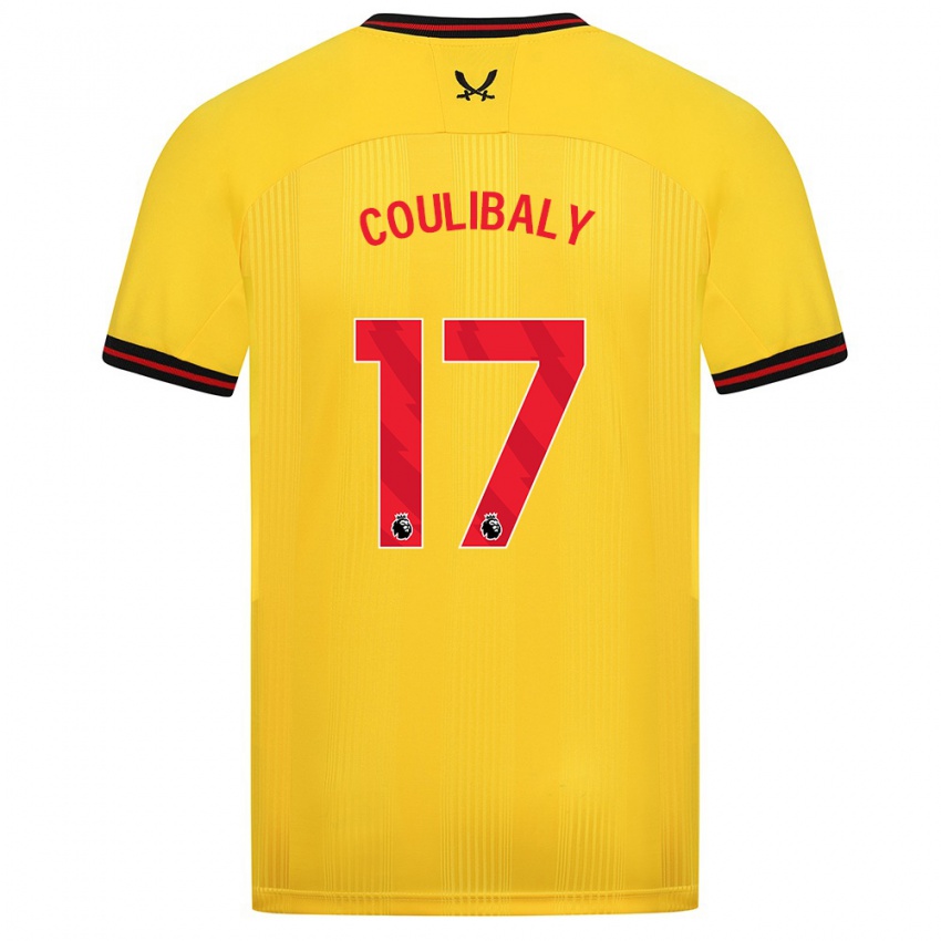 Niño Camiseta Ismaila Coulibaly #17 Amarillo 2ª Equipación 2023/24 La Camisa México