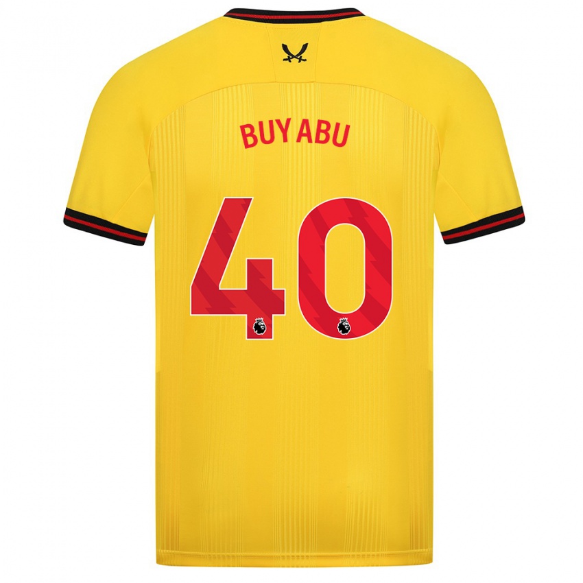 Niño Camiseta Jili Buyabu #40 Amarillo 2ª Equipación 2023/24 La Camisa México