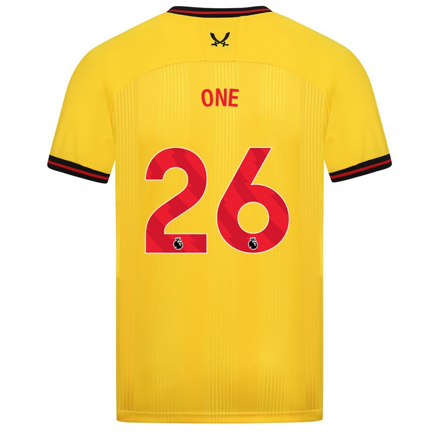 Niño Camiseta Ryan Oné #26 Amarillo 2ª Equipación 2023/24 La Camisa México