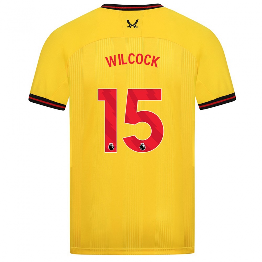 Niño Camiseta Tamara Wilcock #15 Amarillo 2ª Equipación 2023/24 La Camisa México