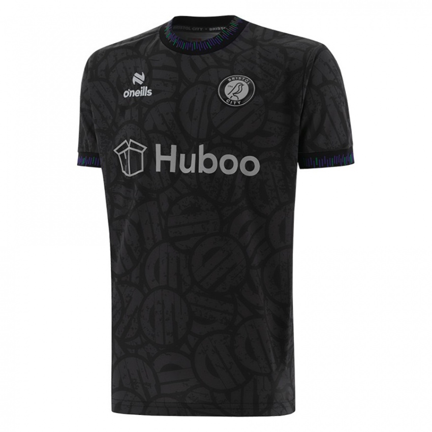 Niño Camiseta Naomi Layzell #4 Negro 2ª Equipación 2023/24 La Camisa México