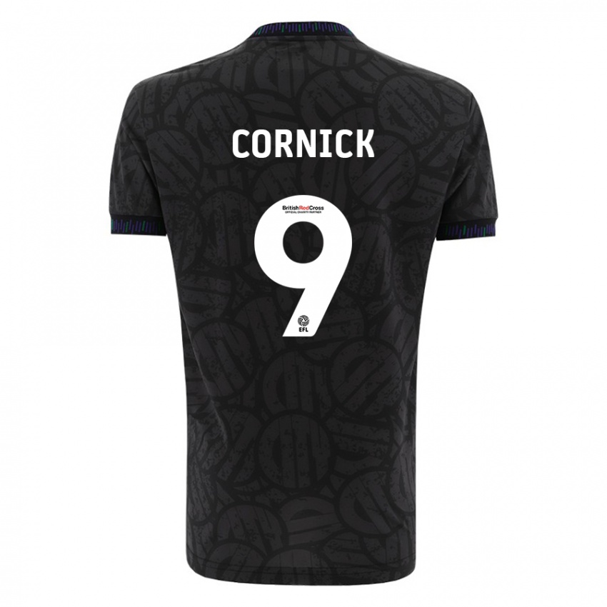 Niño Camiseta Harry Cornick #9 Negro 2ª Equipación 2023/24 La Camisa México