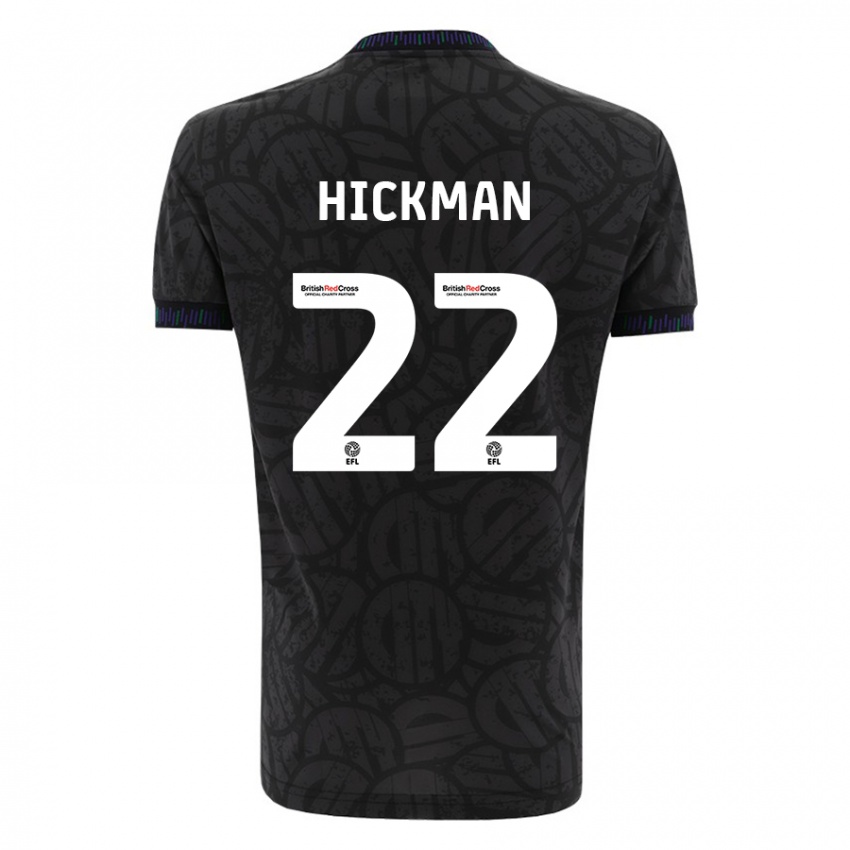 Niño Camiseta Taylor Gardner-Hickman #22 Negro 2ª Equipación 2023/24 La Camisa México