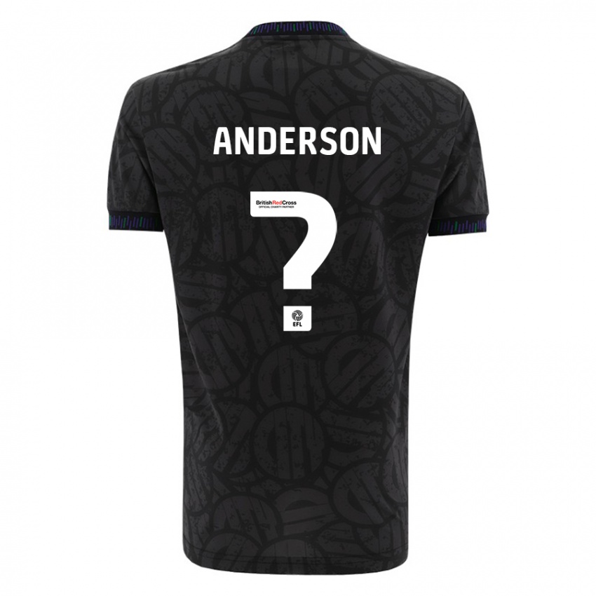 Niño Camiseta Taine Anderson #0 Negro 2ª Equipación 2023/24 La Camisa México